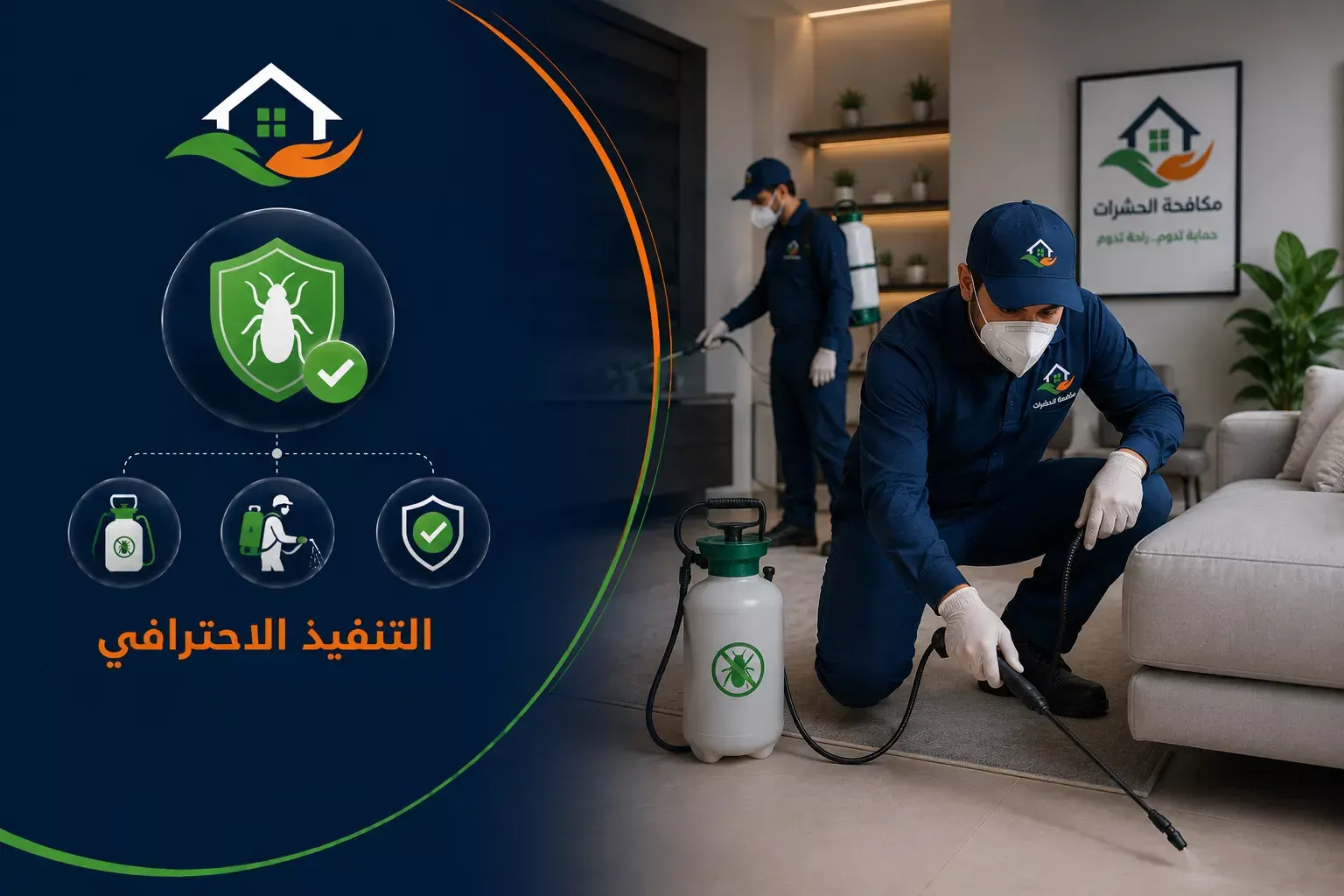 تنفيذ الخدمة
